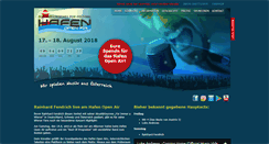 Desktop Screenshot of hafenopenair.at